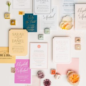 Wedding Invitation Ideas Custom Colors